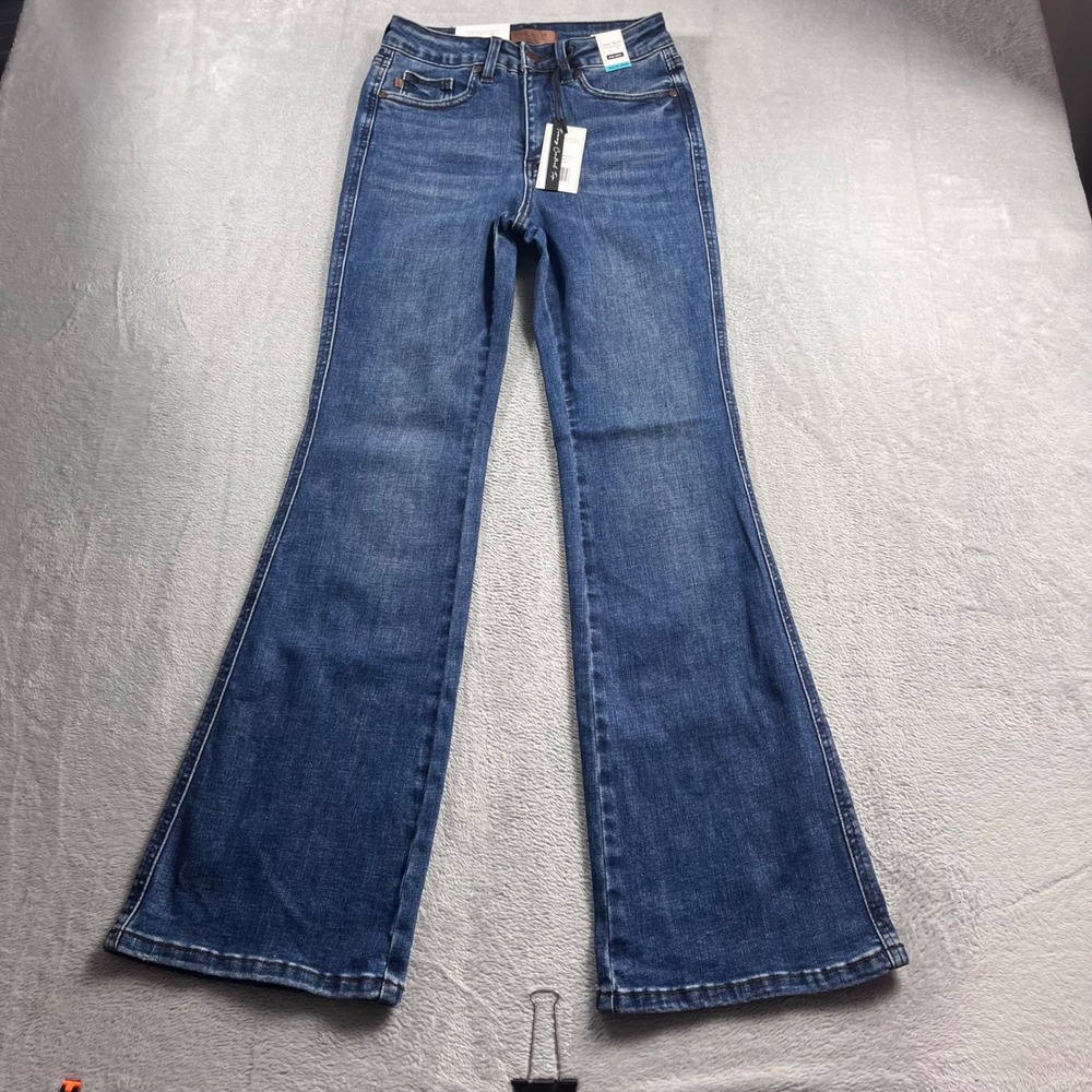 Judy Blue High Waist Bootcut Jeans Dark Wash Tummy Control JB881062 DK Size 1/25